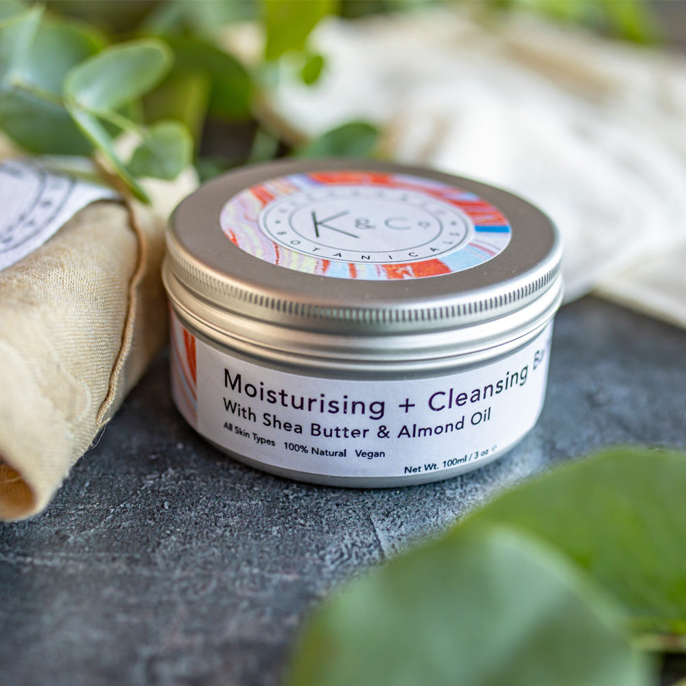 Moisturising + Cleansing Balm with Shea Butter & Almond Oil