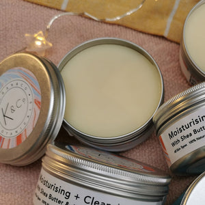 Moisturising + Cleansing Balm with Shea Butter & Almond Oil